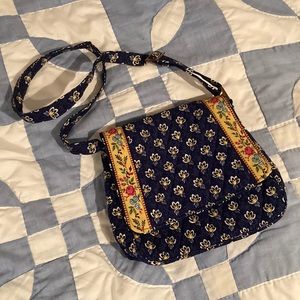 Vera Bradley Blue and Yellow Purse